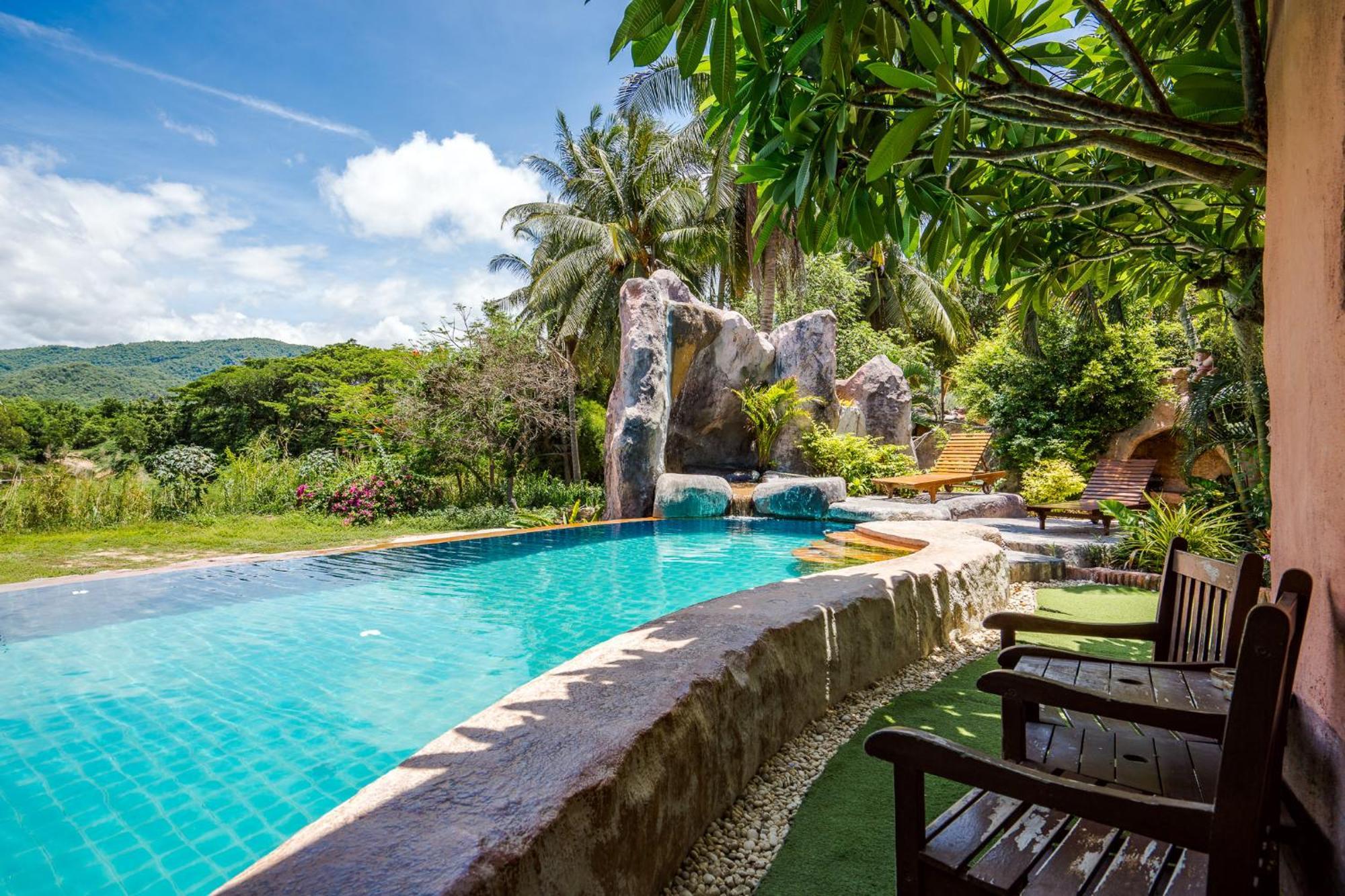 Huahin I-Din Poolvilla วิลล่ากลางธรรมชาติ วิวภูเขา เป็นส่วนตัว Buitenkant foto