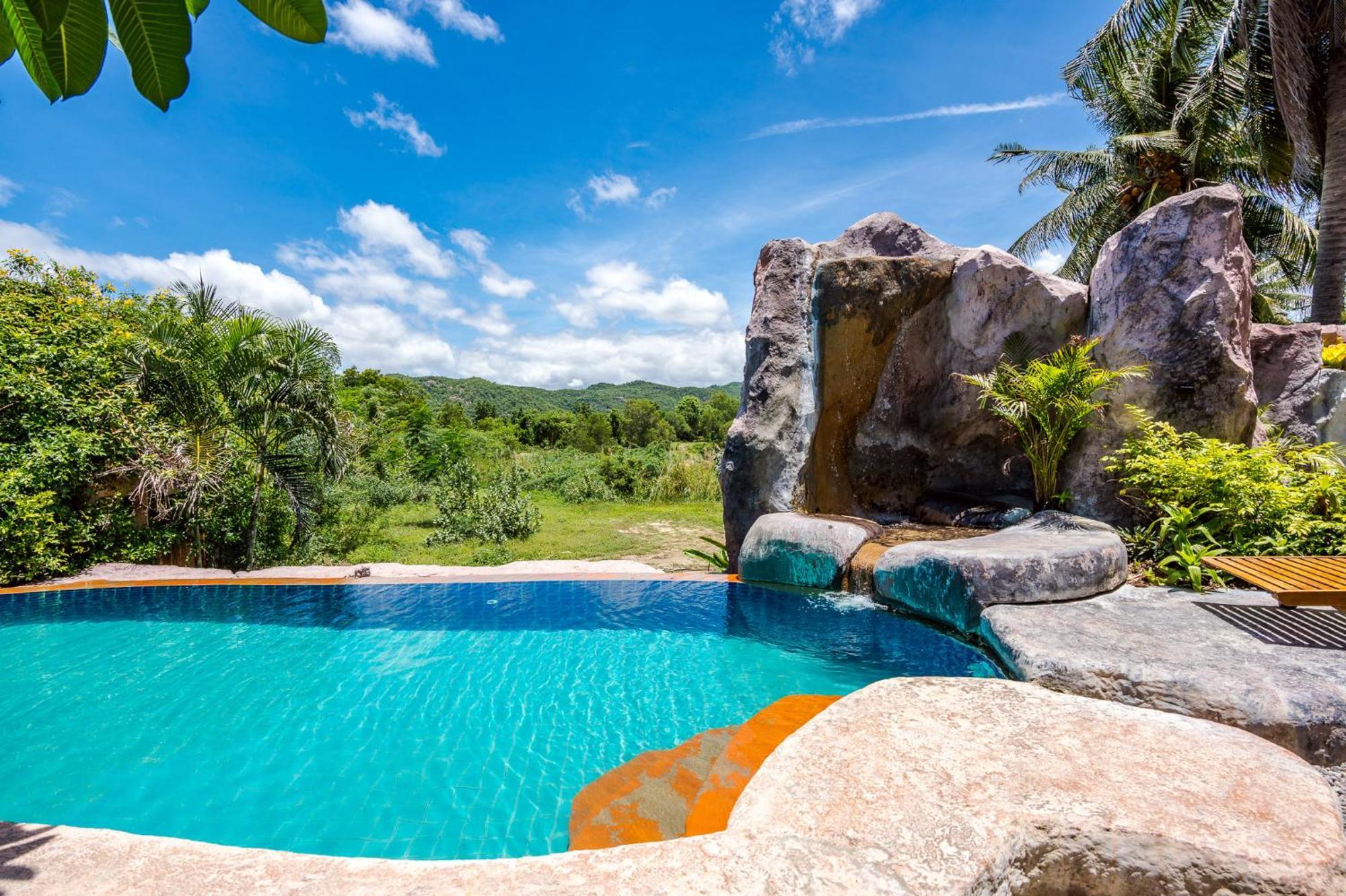 Huahin I-Din Poolvilla วิลล่ากลางธรรมชาติ วิวภูเขา เป็นส่วนตัว Buitenkant foto